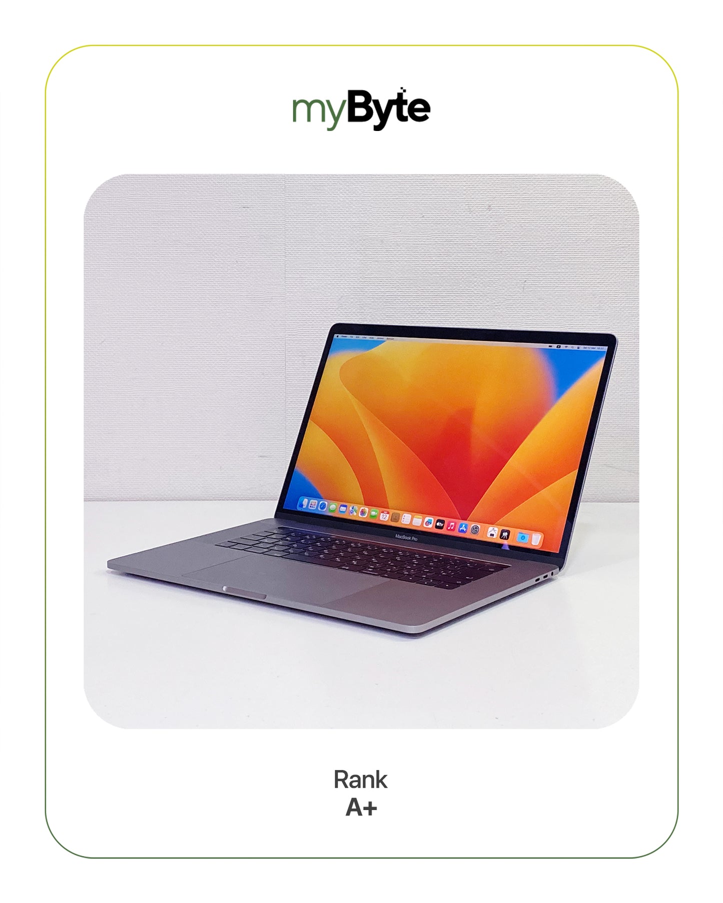 MacBook Pro Retina 15-inch 2017 Touch Bar myByte International