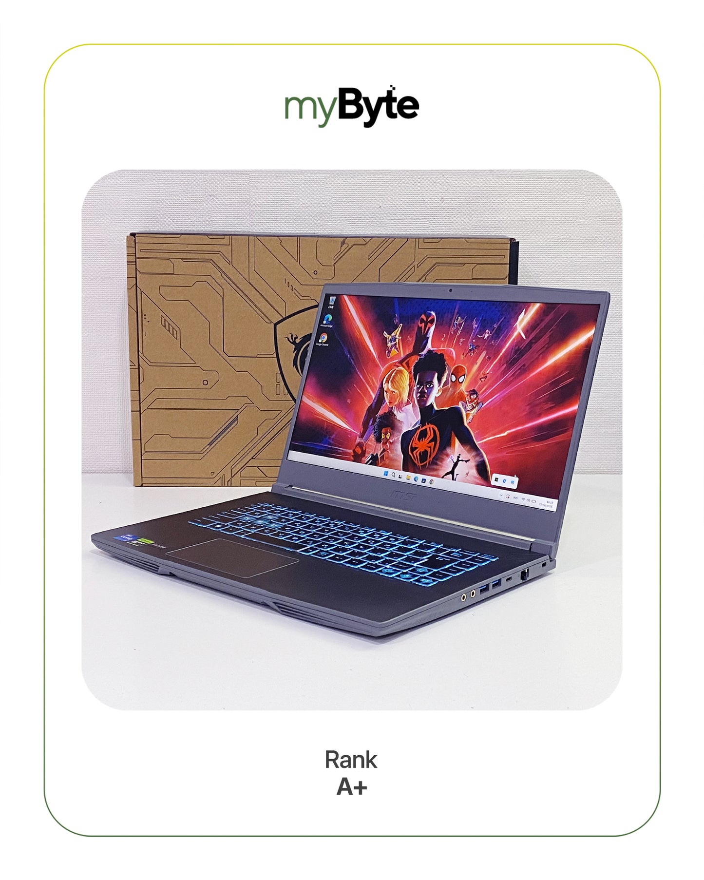 Gaming MSI Thin 15 B13UC myByte International