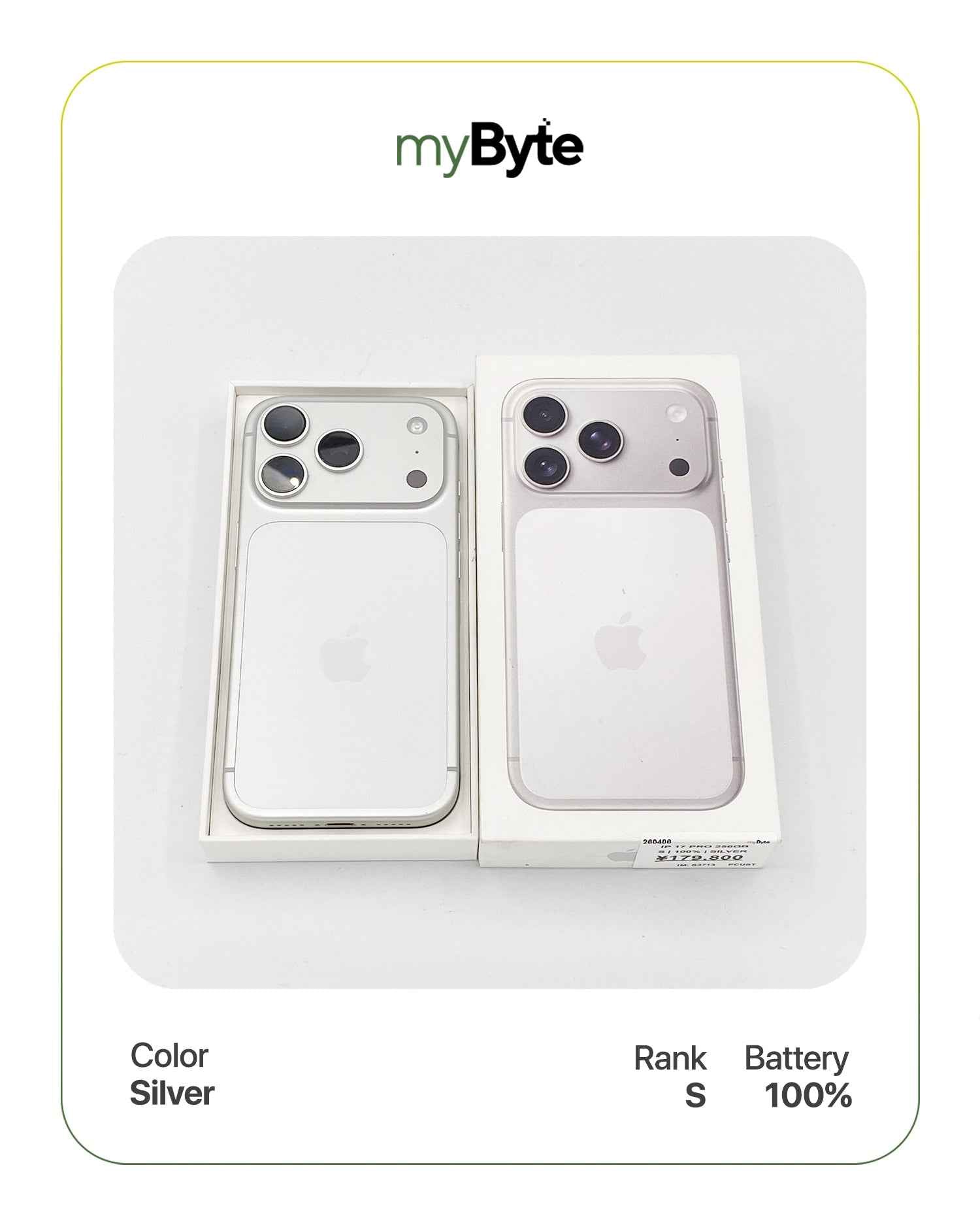 iPhone 17 Pro 5G 256GB eSIM (SIM Free) myByte International
