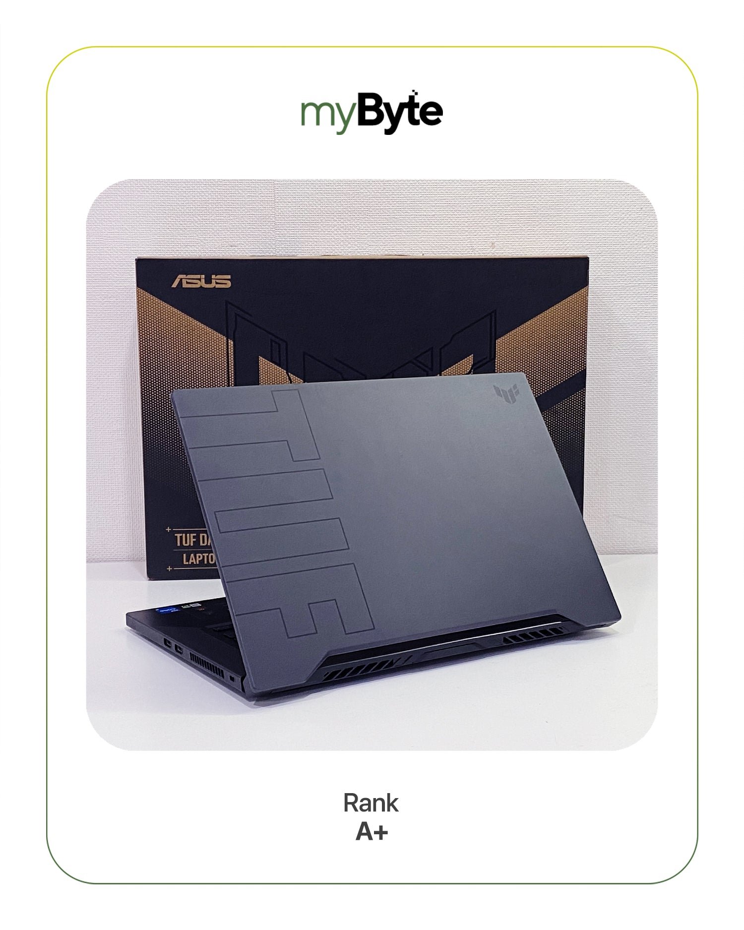 ASUS TUF Gaming Dash F15 FX516PM myByte International