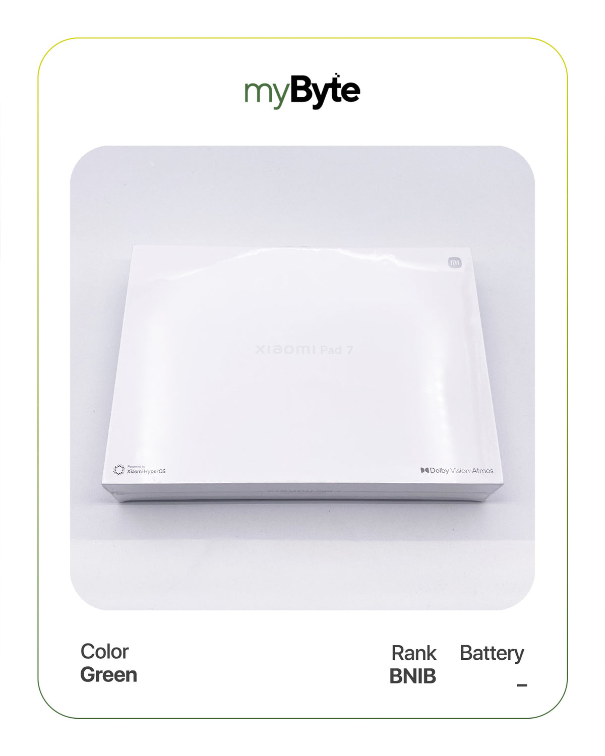 Xiaomi Pad 7 256GB (Wi-Fi) myByte International