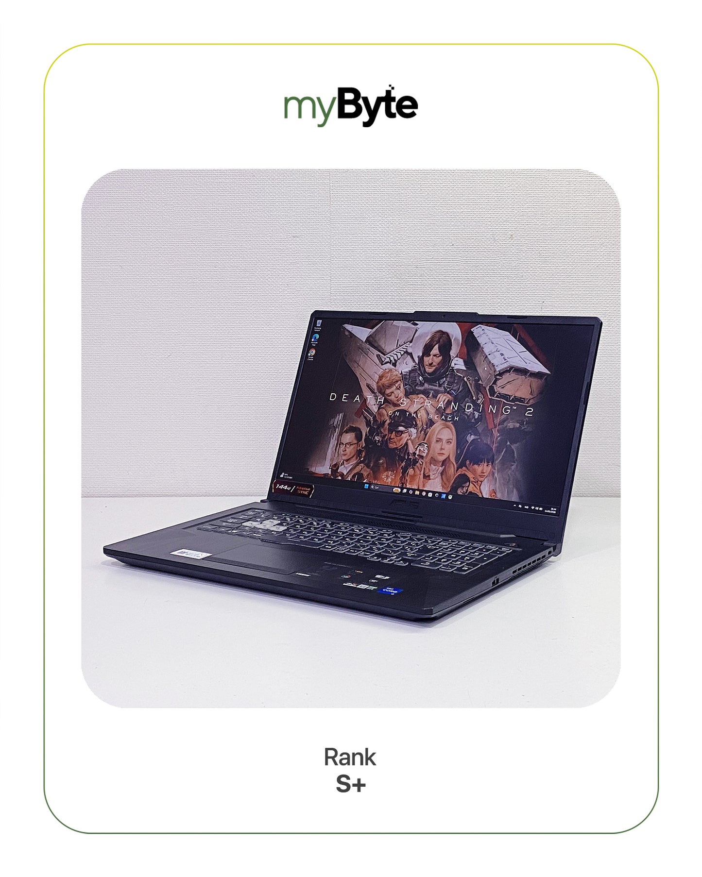 ASUS TUF Gaming F17 FX706HEB myByte International