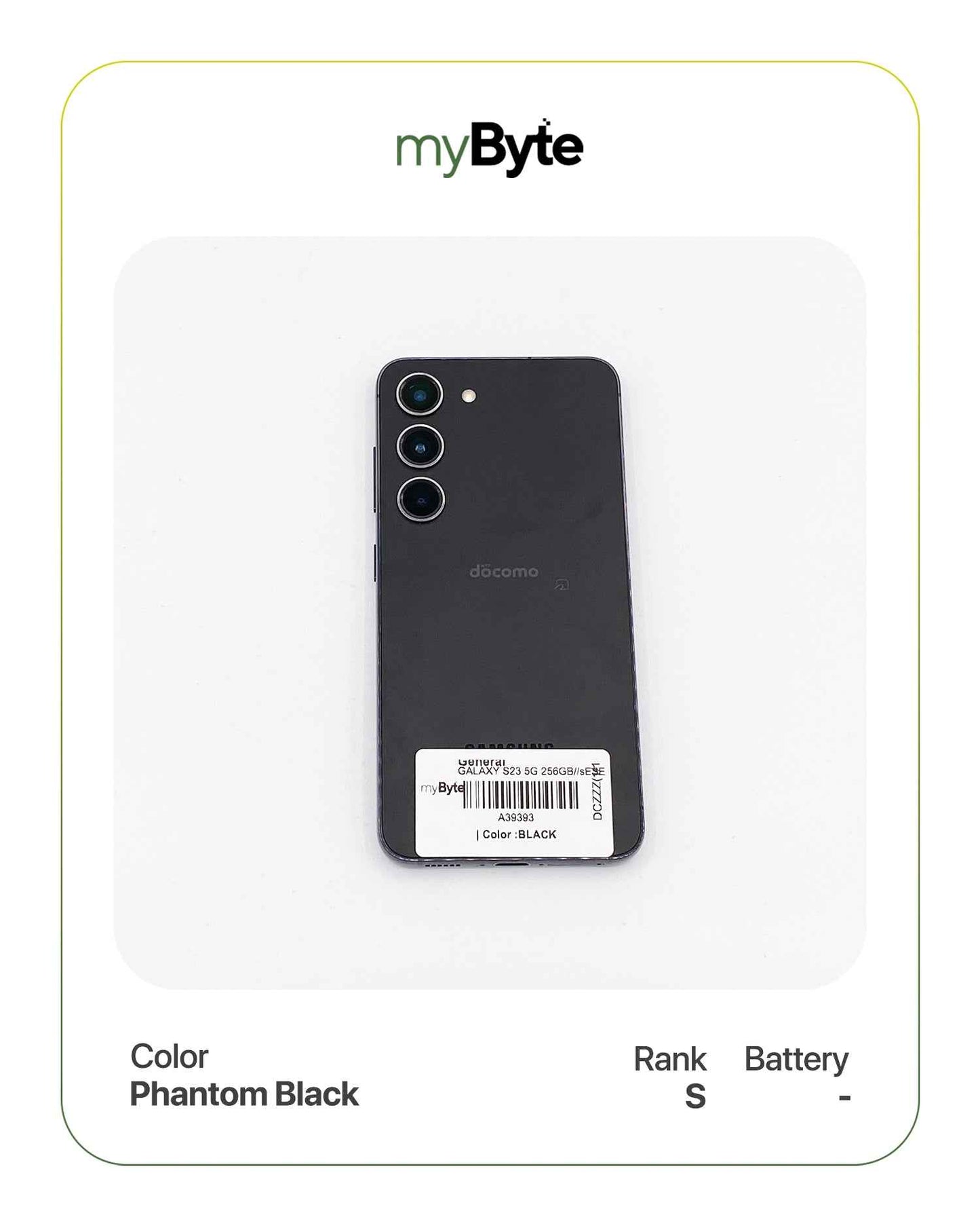 Samsung Galaxy S23 5G 256GB Docomo Ver. (SIM Free) myByte International