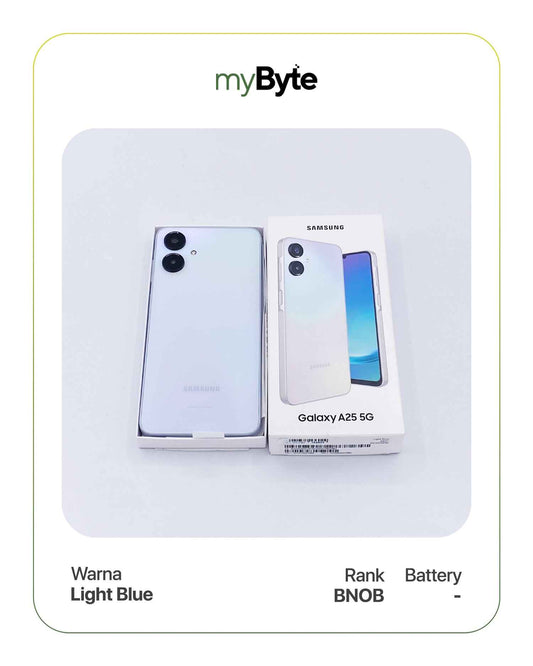 Samsung Galaxy A25 5G 64GB (SIM Free) Light Blue myByte International
