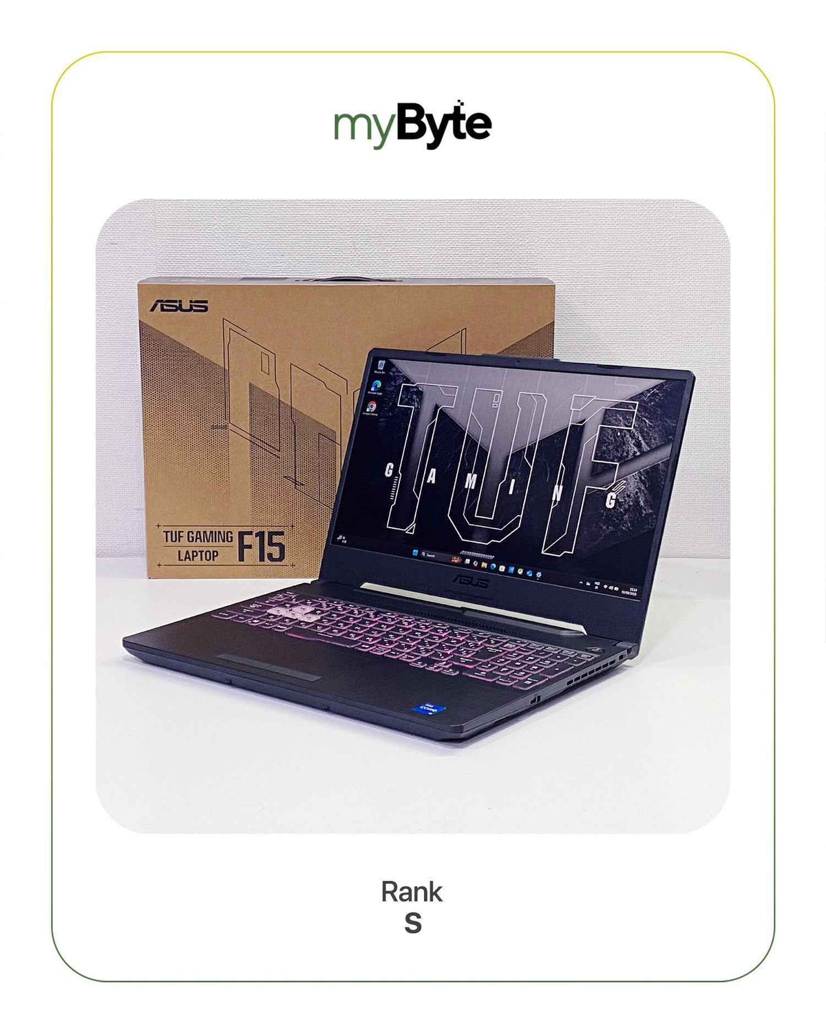 ASUS TUF Gaming F15 FX506HM myByte International