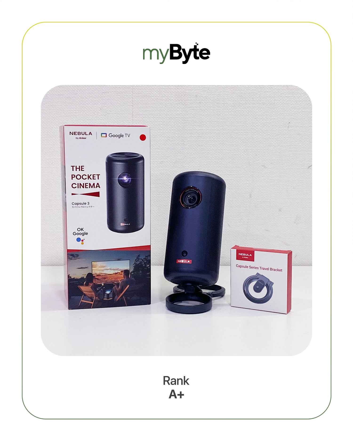 Anker Nebula Capsule 3 Laser Projector (FHD) myByte International