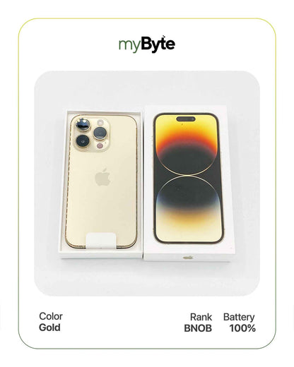 iPhone 14 Pro 5G 128GB (SIM Free) Gold SoftBank (-) myByte International