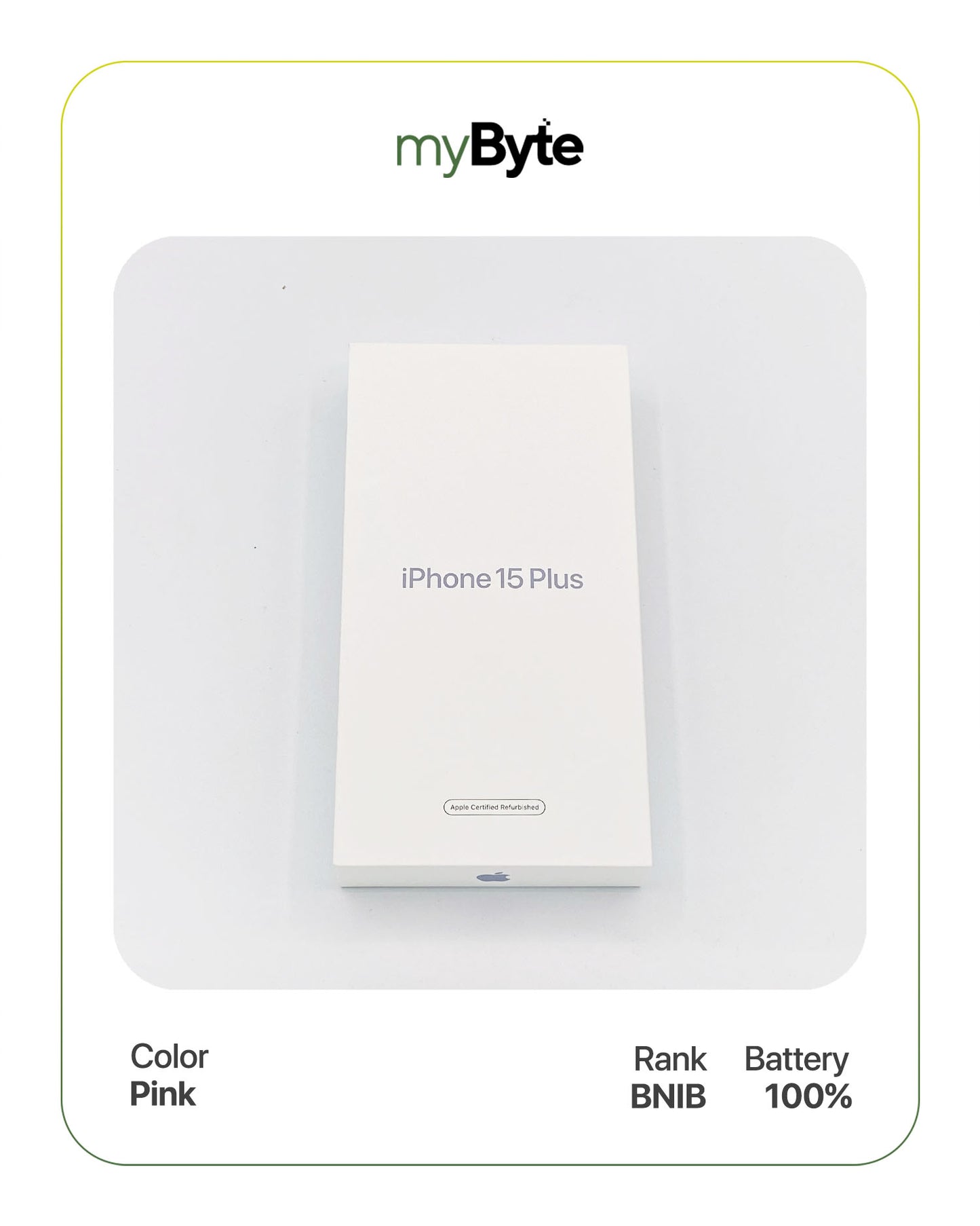 iPhone 15 Plus 5G 128GB (Sim Free) Pink SIM Free myByte International