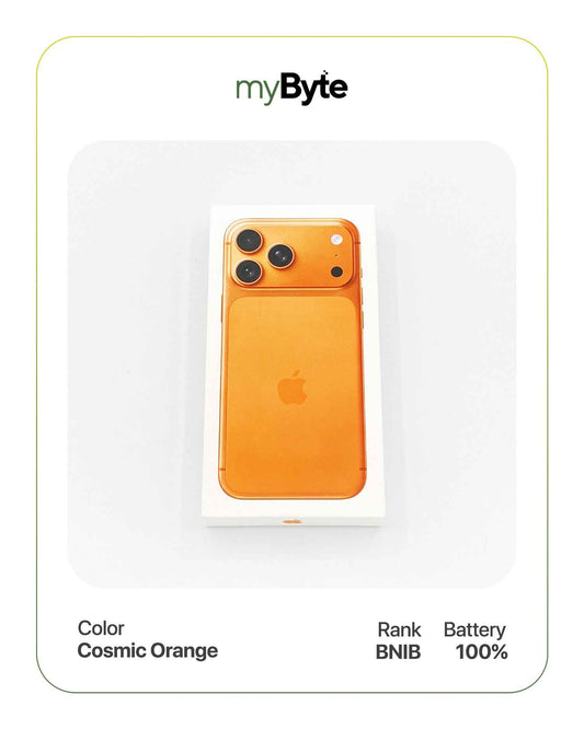 iPhone 17 Pro Max 5G 256GB eSIM (SIM Free) Cosmic Orange myByte International