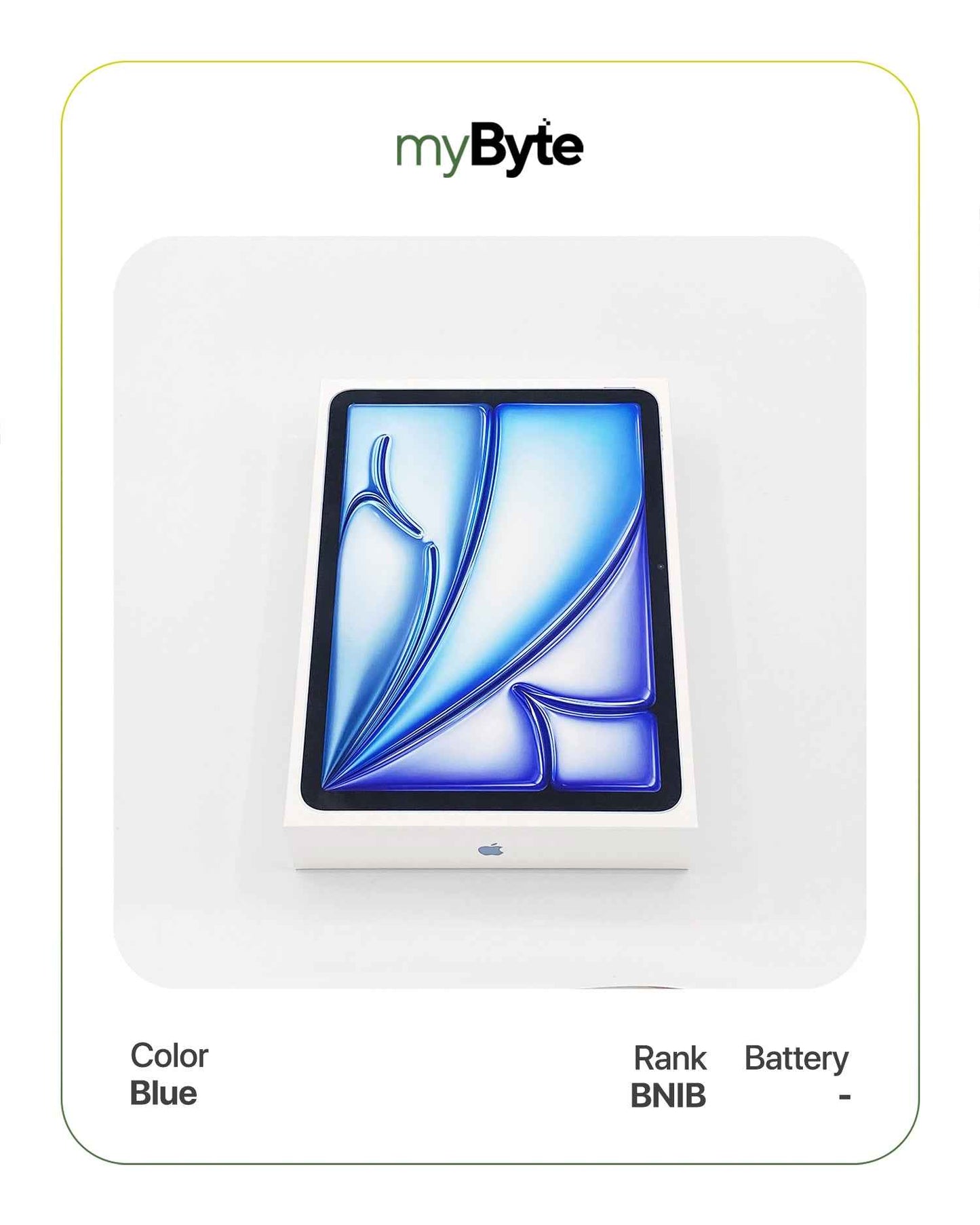 iPad Air 11 INCH M2 2024 128GB (Celluar+Wi-Fi) Blue myByte International