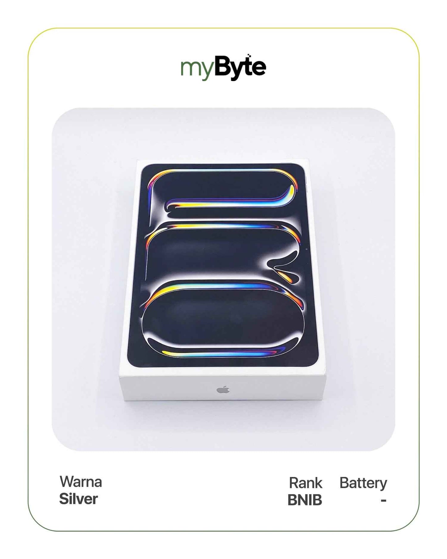 iPad Pro 13-inch M4 2024 512GB (Wi-Fi) Silver myByte International