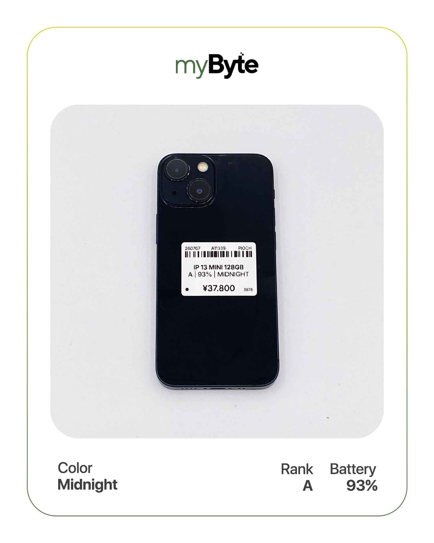 iPhone 13 mini 5G 128GB (SIM Free)