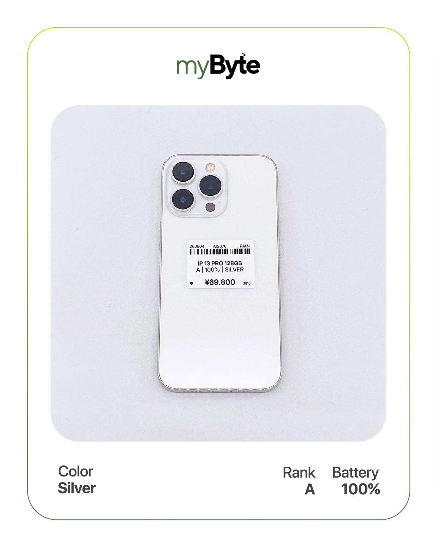iPhone 13 Pro 5G 128GB (SIM Free) myByte International
