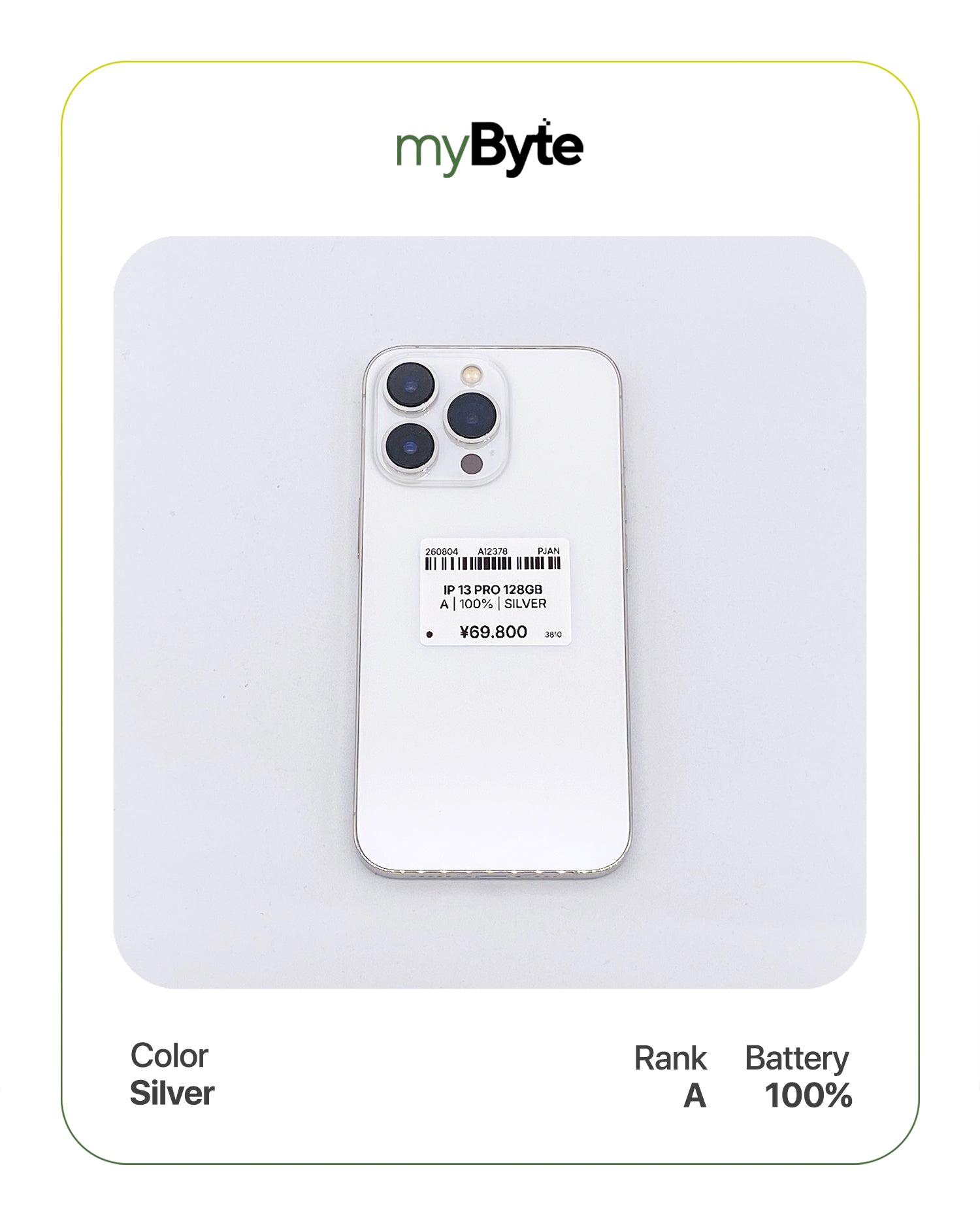 iPhone 13 Pro 5G 128GB (SIM Free) myByte International