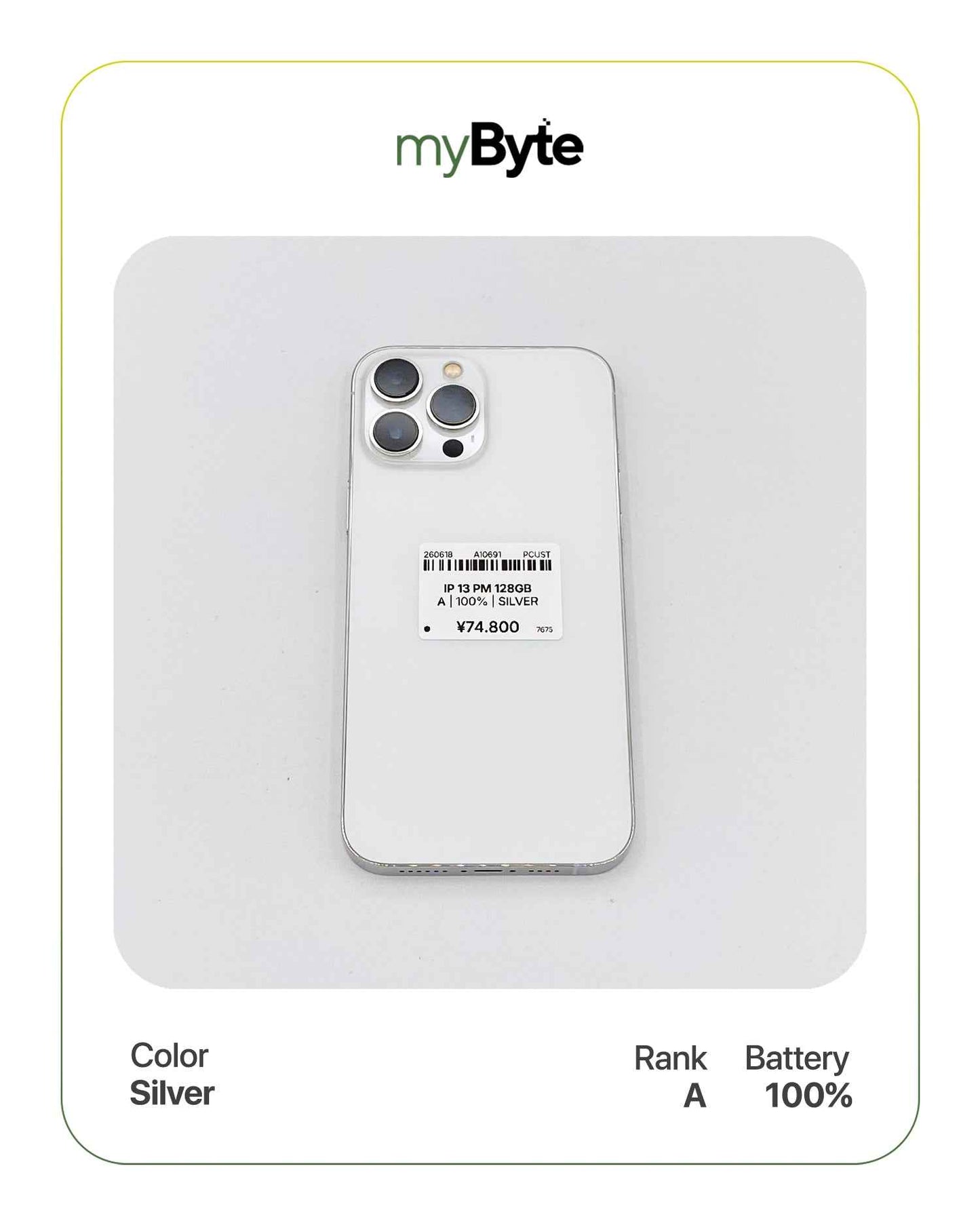 iPhone 13 Pro Max 5G 128GB (SIM Free) myByte International