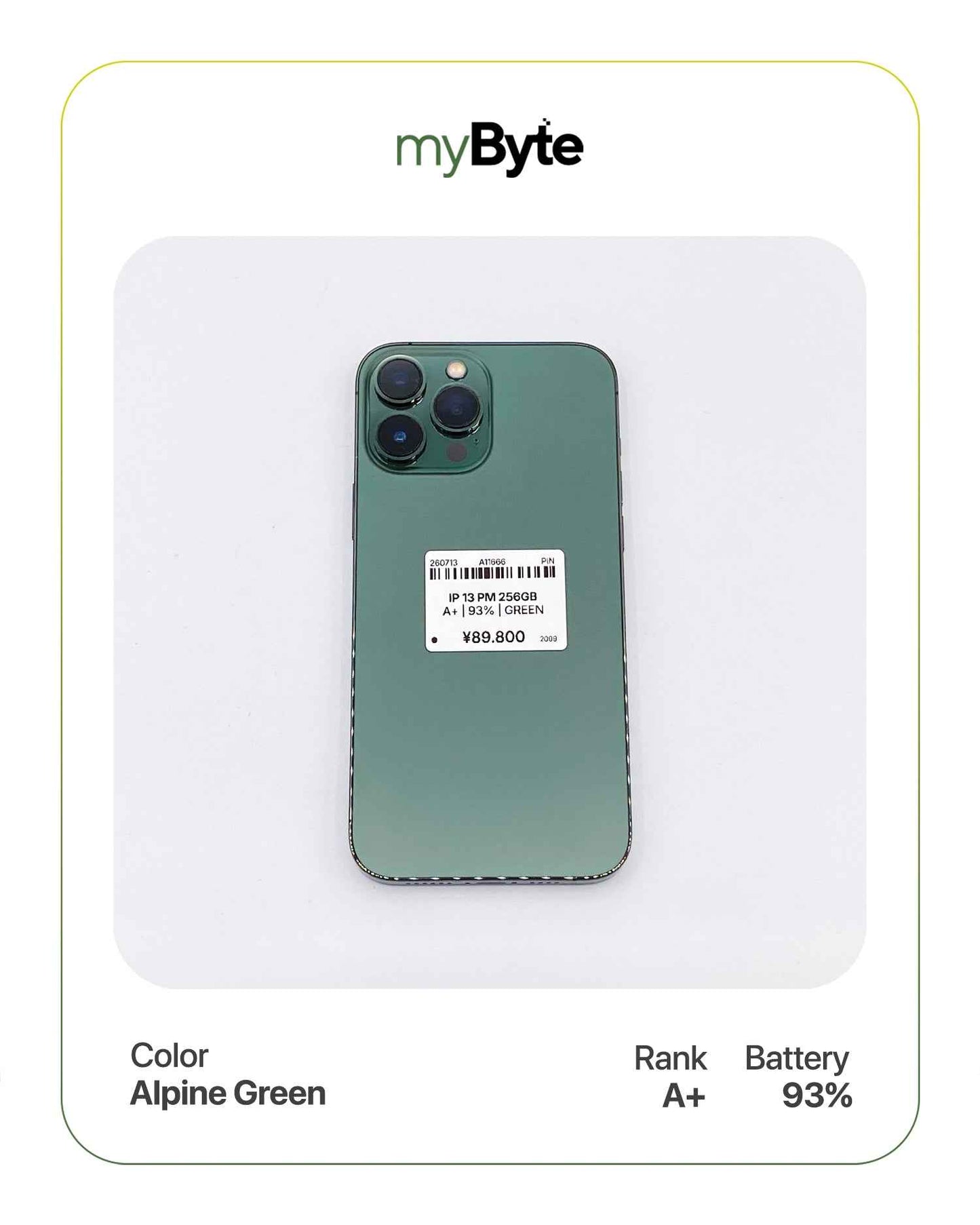 iPhone 13 Pro Max 5G 256GB (SIM Free)