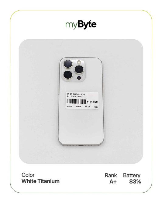 iPhone 15 Pro 5G 512GB (SIM Free) myByte International