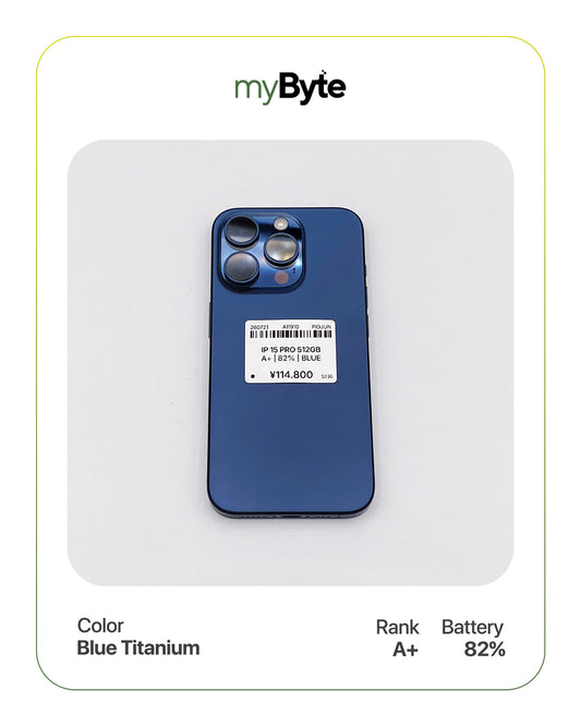 iPhone 15 Pro 5G 512GB (SIM Free) myByte International