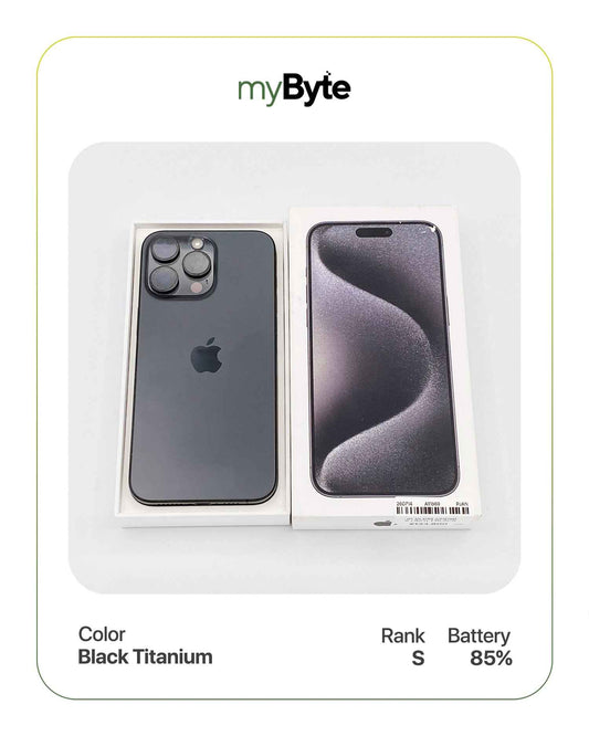 iPhone 15 Pro Max 5G 256GB (SIM Free) myByte International