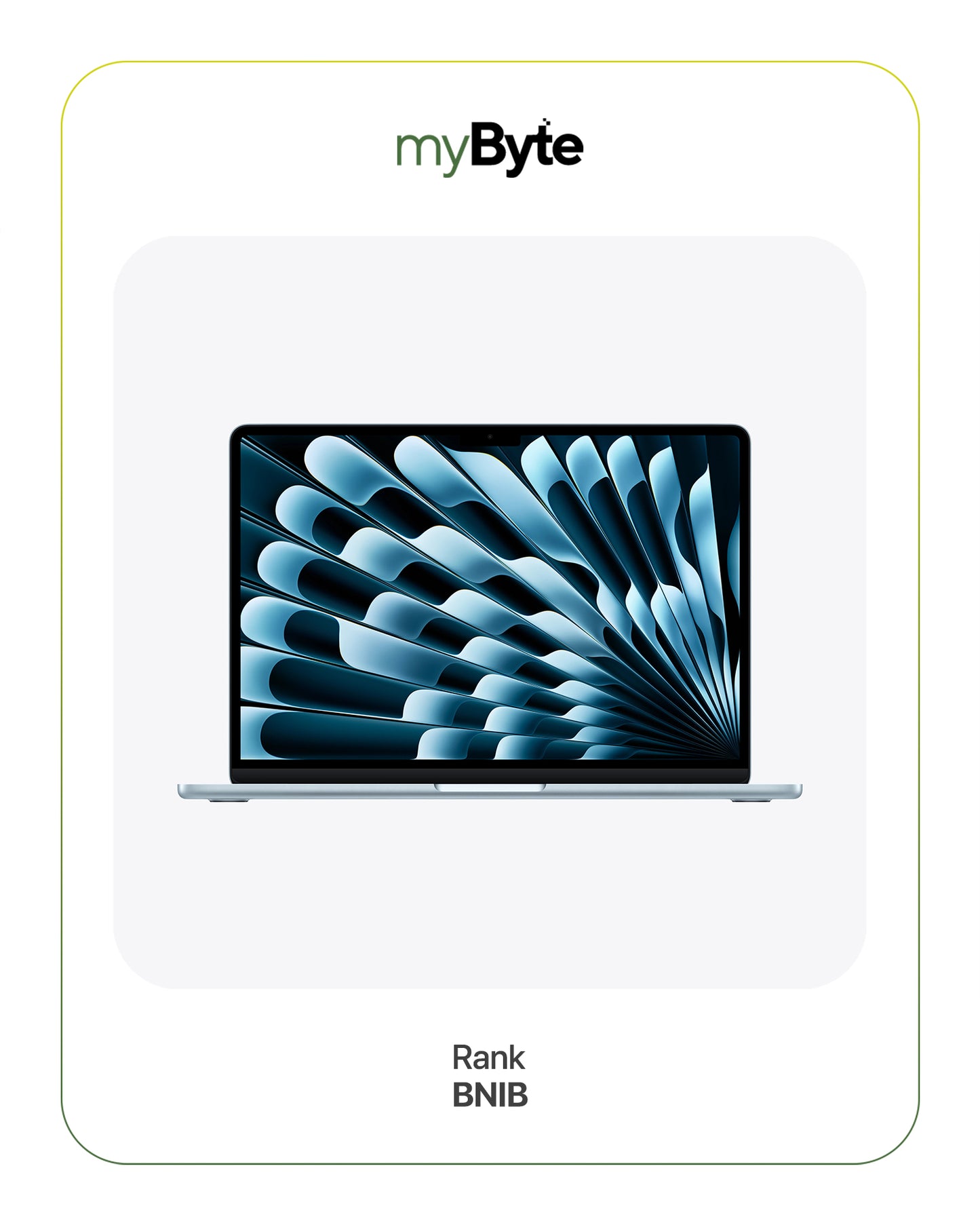 MacBook Air 13-inch M4 2025 Sky Blue myByte International