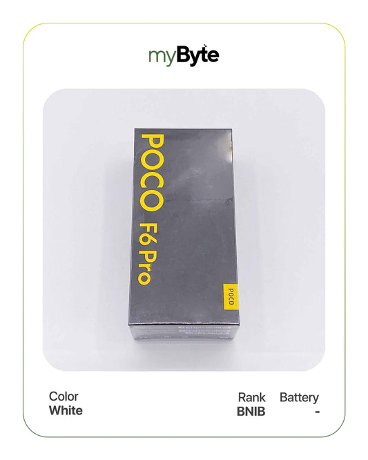 POCO F6 Pro 512GB (SIM Free) White SIM Free myByte International