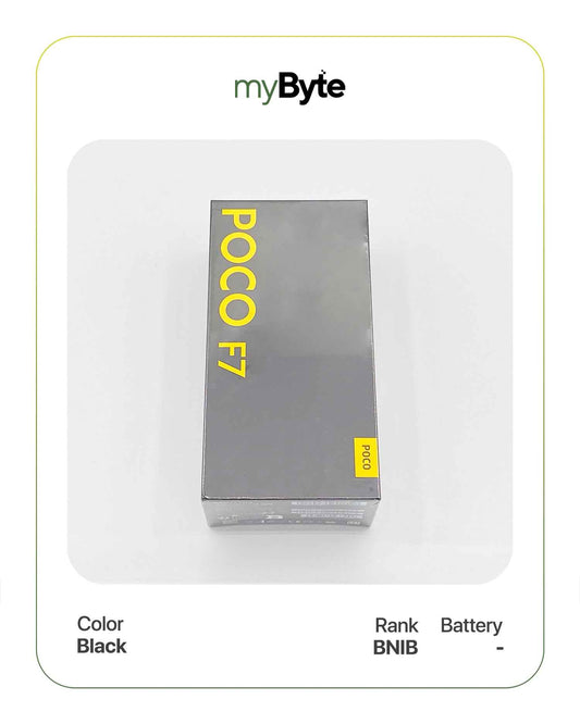 Xiaomi POCO F7 512GB (SIM Free) Black SIM Free myByte International