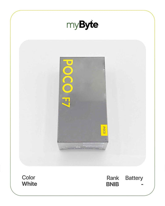 Xiaomi POCO F7 512GB (SIM Free) White SIM Free myByte International